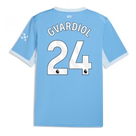 Manchester City Josko Gvardiol #24 Hjemme skjorte 2026-27 Kortermet